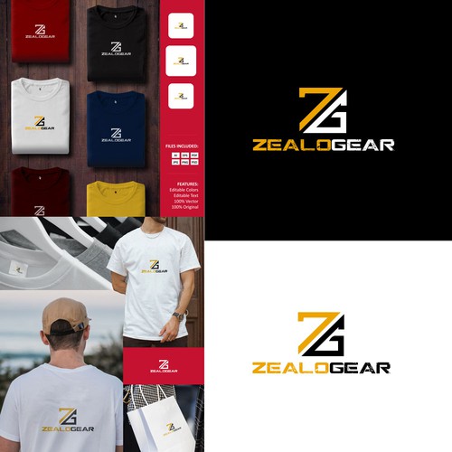 Designs Design a unique clothing brand logo that will be visible on