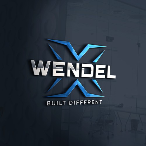 Luxury Logo Design for Wendel X — A Premium Construction Brand Built Different Design by The Sains