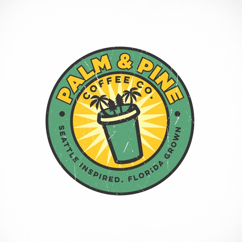 Palm & Pine Coffee Co. | Logo design contest