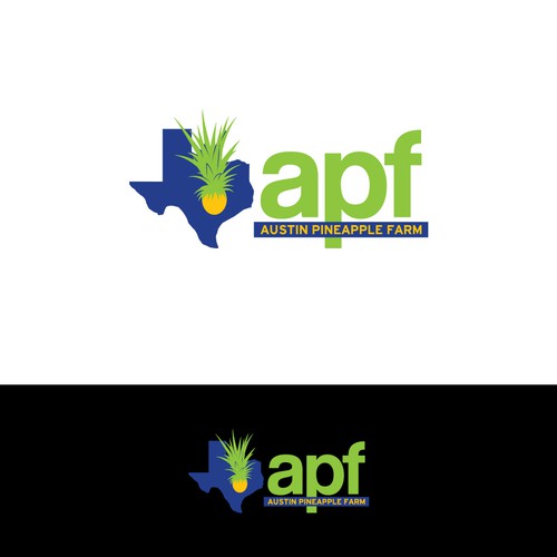 Pineapple LOGO! Pineapples + Austin, TX = Austin Pineapple Farm Logo