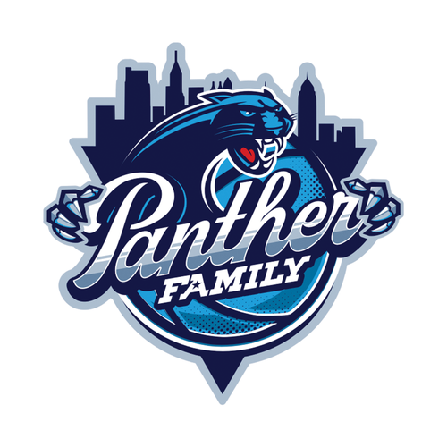 Basketball Logo for Team 'Panther Family' - Your Winning Logo Featured on Major Sports Network Diseño de bomba