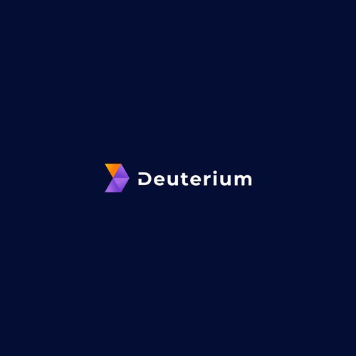 Deuterium - a fancy innovative software library project Design by QR_design