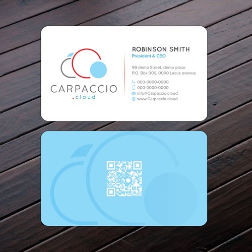 Give more muscle to research with graphic ID for CARPACCIO.cloud Design by Felix SH