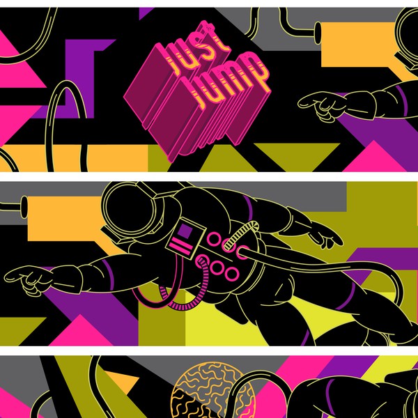 Design by drap titled "Just jump"