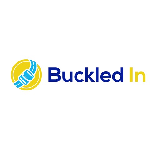 Student transportation company needs to get Buckled In to a new logo. Diseño de sriredjeki
