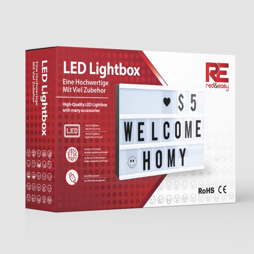 Product packaging contest entry by EM180