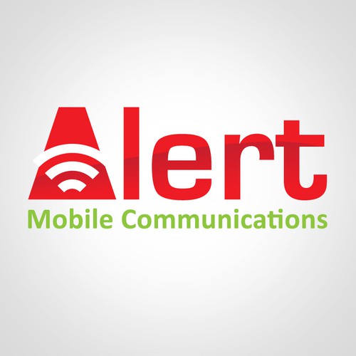 Alert Mobile Communications Logo Design | Logo design contest