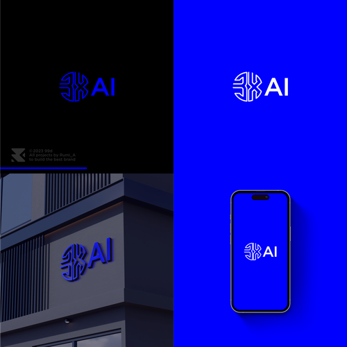 Design a Sleek and Modern Logo and Brand Identity for an AI Consulting Firm Design by ALdesign_
