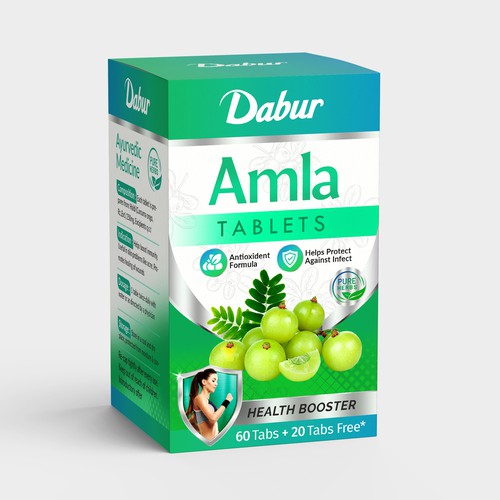 Premiumising Dabur's Pure Herbs range Design by Creative Selection