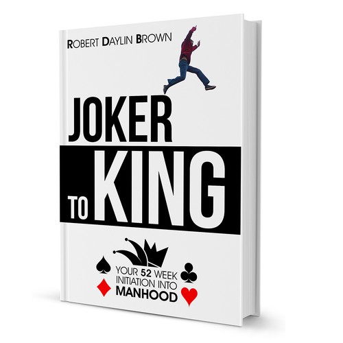 Create a bold and unique cover for a book teaching the lessons of manhood. Design by kostis Pavlou