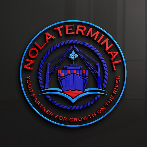 NOLA Terminal Logo Design by Faizio
