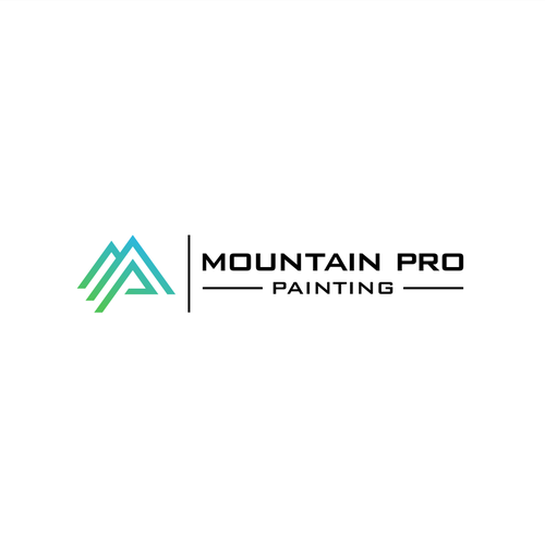 High-end, tech-focused Colorado painting company brand package Design by adam.h™