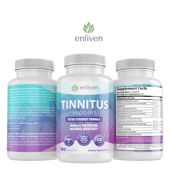 Supplement label design