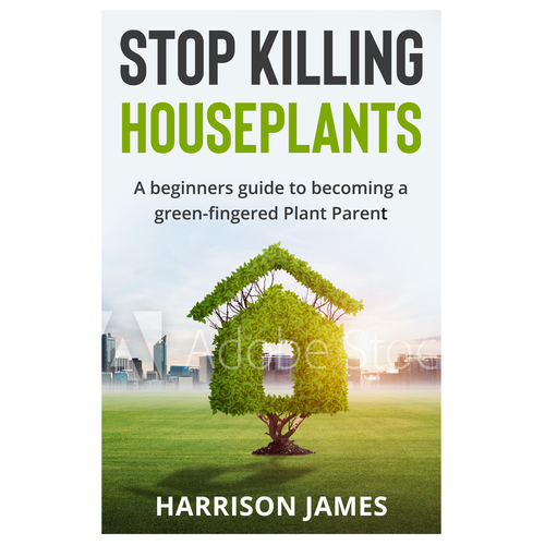 Design a plant parenting book cover Design by arobindo