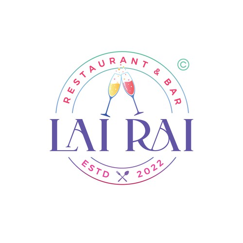 Design an approachable logo for a Vietnamese American fusion restaurant and bar - Lai Rai Design by Ruve