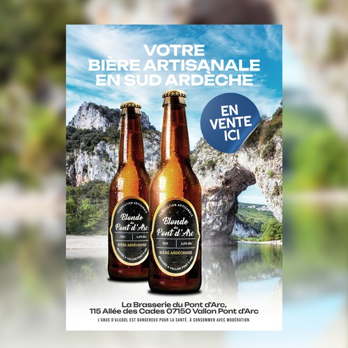 Poster for craft beer Design by umbertino