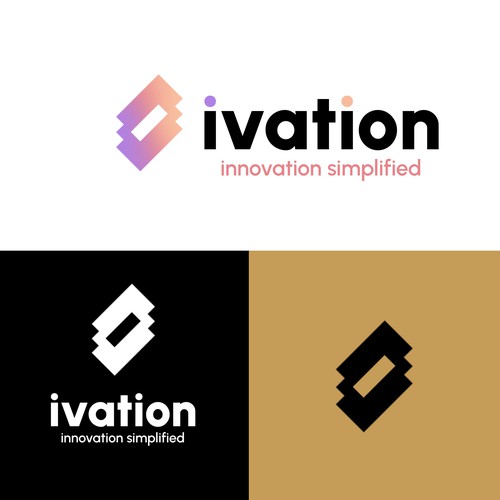 Ivation LOGO Rebranding Design by FAdzign