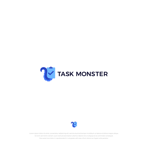 apn19さんのDesign a logo for a monster-themed, SaaS-based Task Automation productデザイン