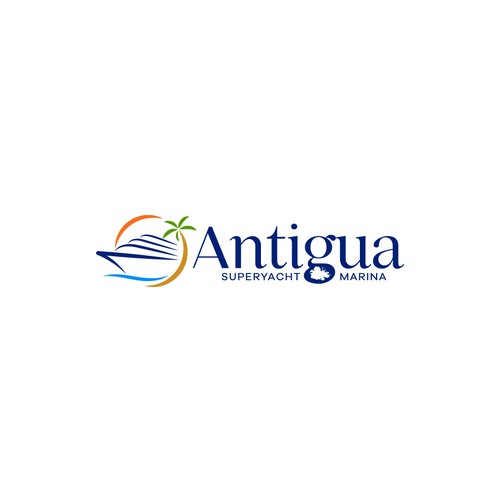 Logo for Antigua Superyacht Marina Design by FoxCody