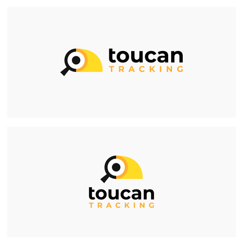 Tracking Software with Toucan in Design (Toucan Tracking Logo) Design by Ori — Branding