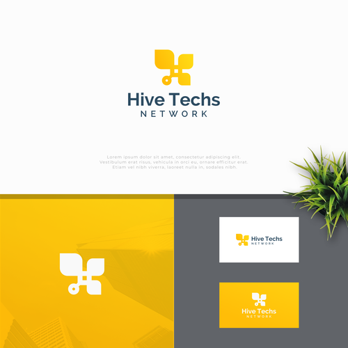 Hive Tech Networks Design von SB_notion