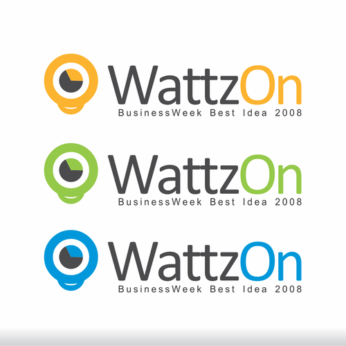 Help WattzOn (BusinessWeek Best Idea 2008) with a new logo Design by si6