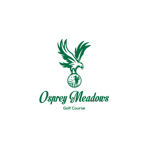 Golf Course Logo - Osprey Meadows Golf Course at Tamarack Design by F E R N A N D O