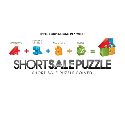New logo wanted for Short Sale puzzle Design por bpidala