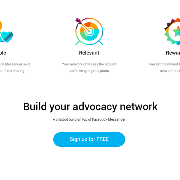 WP web page template for an amazing new chatbot company!