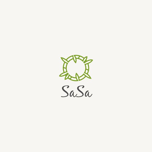 Marriage agency, SaSa, needs a bamboo leaf inspired Logo design / 結婚相談所SaSaを笹の葉(Bamboo Leaf)でイメージしたロゴをデザインしてください Diseño de Abi Laksono