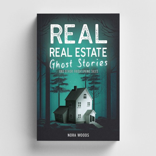 Design a "new take" on REAL haunted house/ghost stories! Design by Elvie Designs