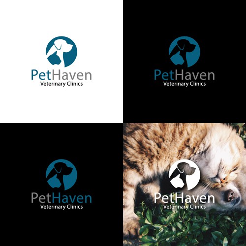 PetHaven Veterinary Clinics Logo Contest Design by MrDedo