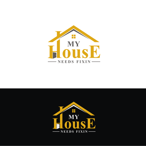 My house needs fixin' logo, Logo design contest