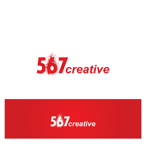 Create a logo to build an online brand around by using numbers. Design von panji_anang