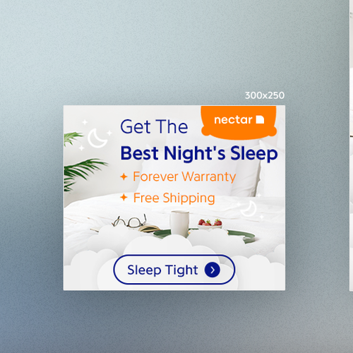 Design Catching Ads For US Based Online Mattress Brand Banner ad contest