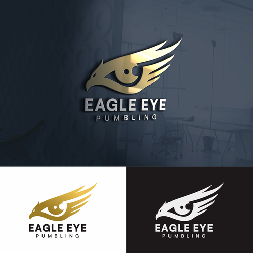 Eye catching and very marketable logo for plumbing company. The company name is Eagle Eye Plumbing Design by Ikan Tuna