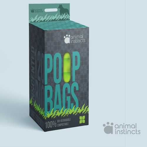 Contemporary Eco Poop Bags that stand out from the crowd Design by Levro