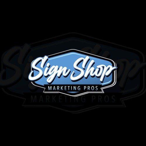 Logo for digital marketing agency that appeals to sign & vehicle wrap companies Design por Artborg™