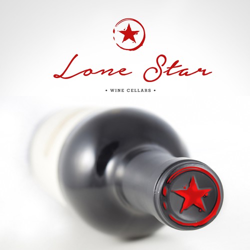 Lone Star Wine Cellars-ontwerp door Fortuna Design