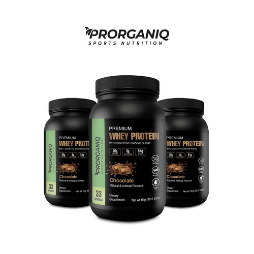 Need A Premium Label Design for Whey Protein Supplement Design von creationMB