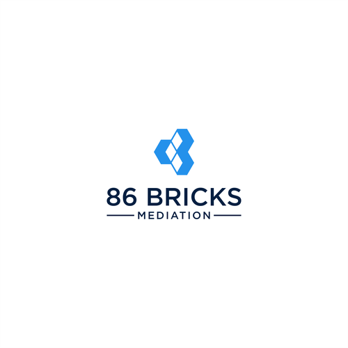 Lego-style bricks logo for Mediation and Coaching Business Design réalisé par GregElmo