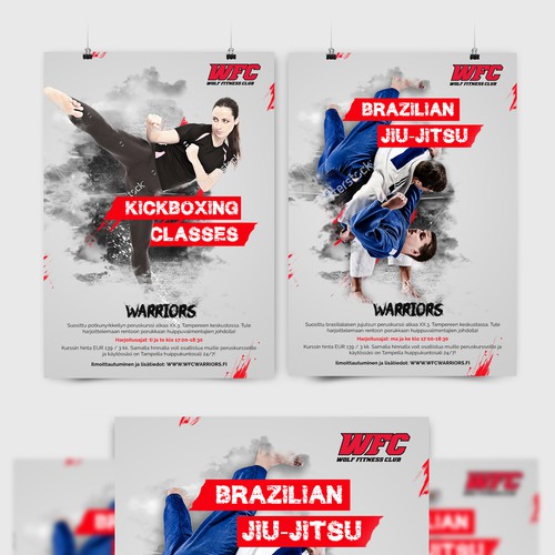 martial arts poster design