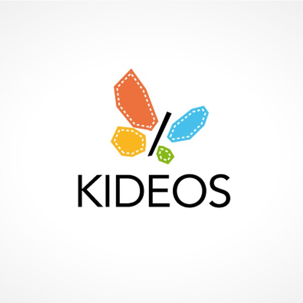 Cute Fun Logo for Video website for kids - KIDEOS