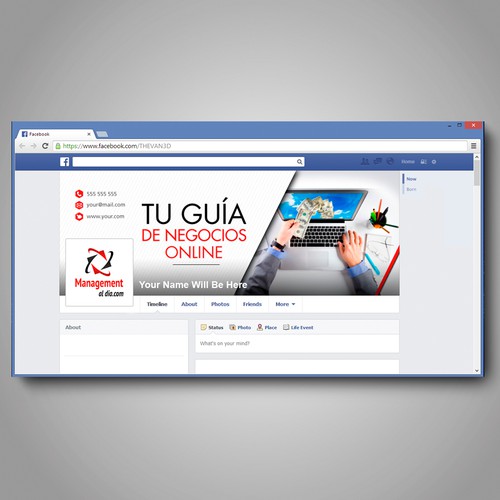 Facebook cover contest entry by Jose-Rodriguez