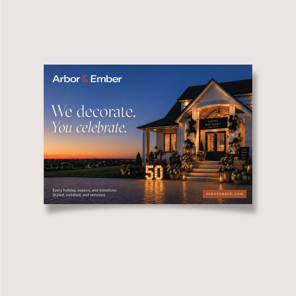 Design by Alison Design titled "Lifestyle brand flyer"