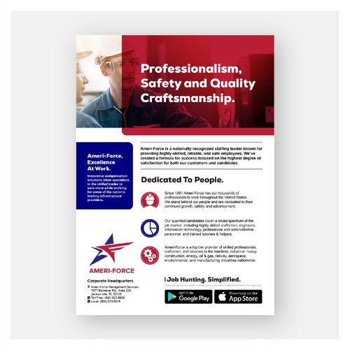 Ameri-Force electronic brochure Design by RidwanRusdianto