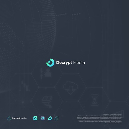 Design a beautiful logo for "Decrypt Media" Design by Saverio Wongher ™