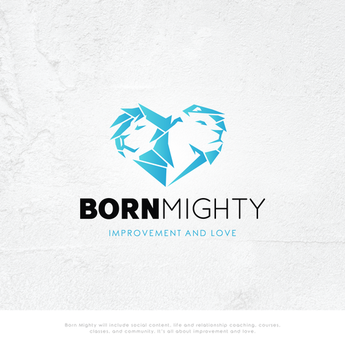 Bring “Born Mighty” Logo and Social To The Masses! Design by >>Jelena<<