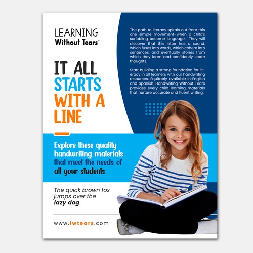 We need a powerful new design to visually represent our new product tagline Design by Alphabet ♥