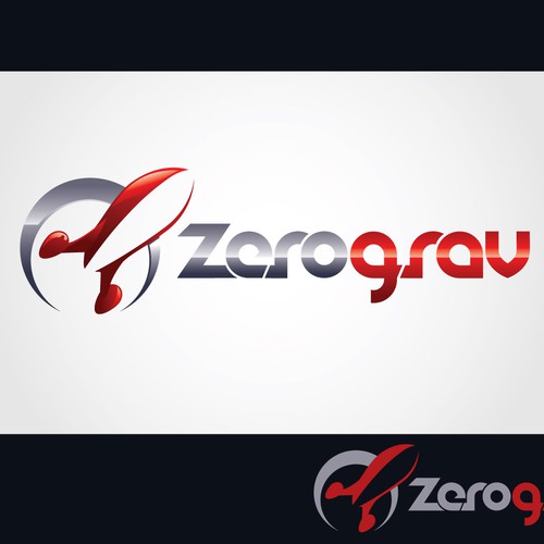 Nice, friendly logo for Zero Grav Design by deesigno